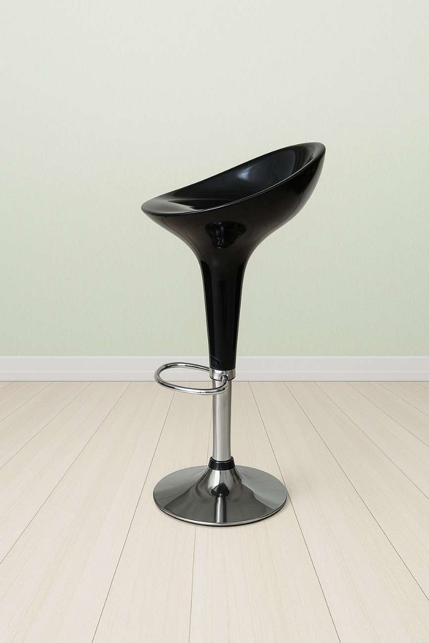 Kursi Barstool Con Hitam