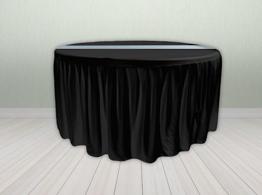 Meja Bulat Cover Runner1